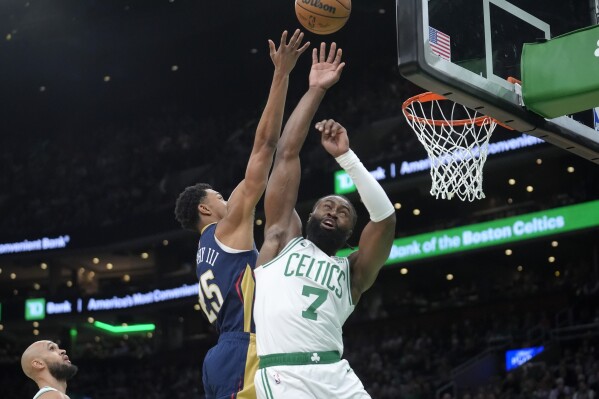New orleans pelicans boston celtics best sale